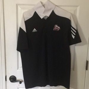 Mississippi State 3 button polo. Adidas climalite